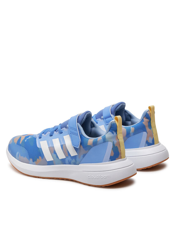 adidas gazelle silver green womens FortaRun 2.0 Cloudfoam Elastic Lace Top Strap Running Shoes