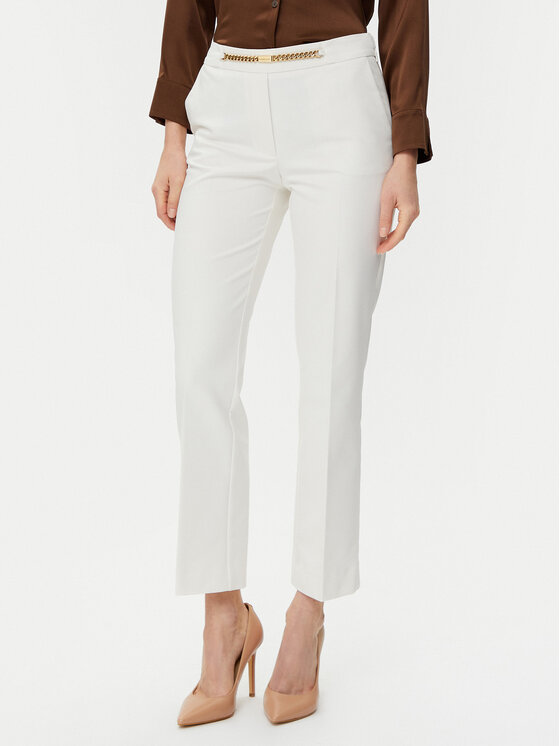 Marciano Guess Marciano Guess Hlače 5GGB17 7311A Bijela Regular Fit
