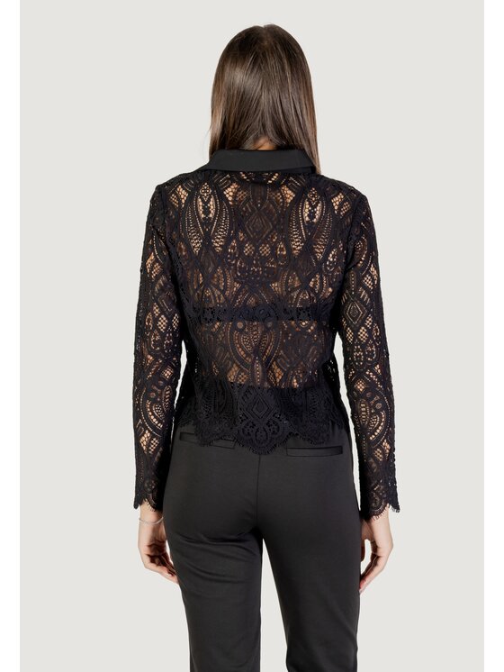 Morgan De Toi Morgan De Toi Camicia 252-TLILA Nero Casual Fit