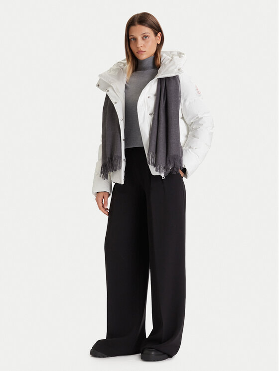 Save The Duck Save The Duck Ziemas jaka P32533W LEAF21 Balts Regular Fit