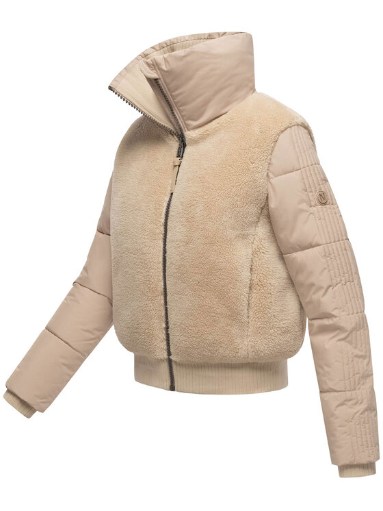 Navahoo Navahoo Kurtka zimowa Teddyzone Beżowy Regular Fit