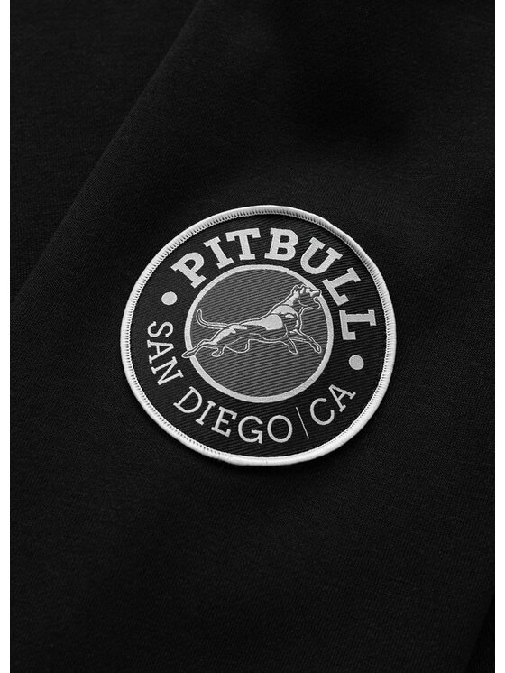 PITBULL PITBULL Bluza BADGER Czarny Regular Fit