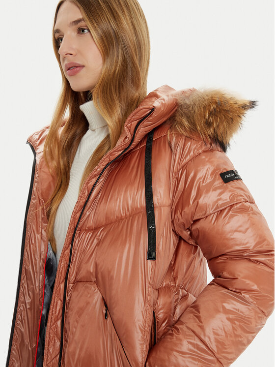 Frieda & Freddies Frieda & Freddies Μπουφάν πουπουλένιο 3847C Χάλκινο Regular Fit