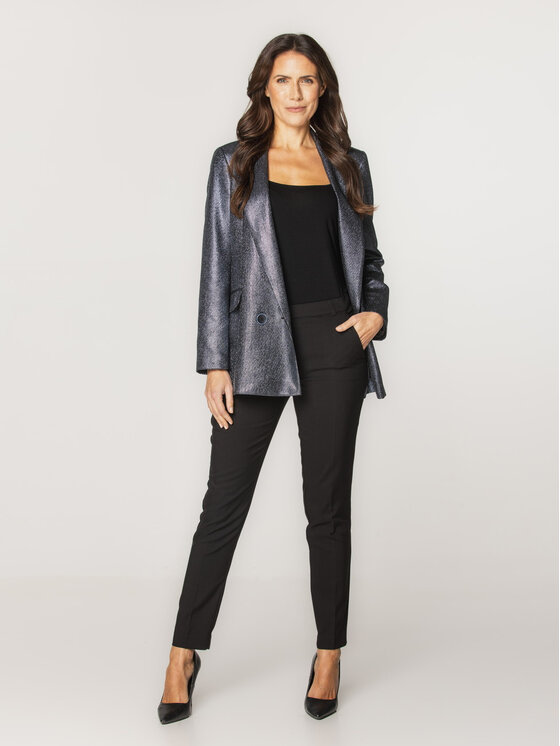 Willsoor Willsoor Marynarka 67671 Niebieski Oversize