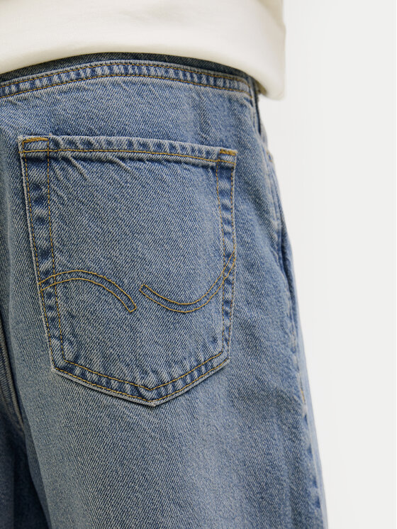 Jack & Jones Junior Jack & Jones Junior Džínové šortky Ron 12272044 Modrá Baggy Fit