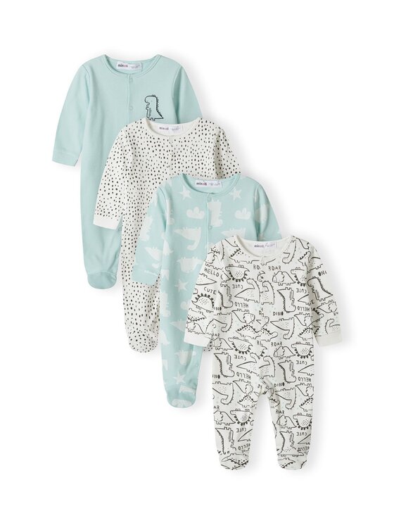 MINOTI MINOTI Pajac 21babypack10 Zielony Regular Fit