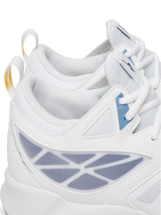 Mizuno Mizuno Batai uždaroms aikštelėms Wave Dimension Mid V1GA2245 Balta