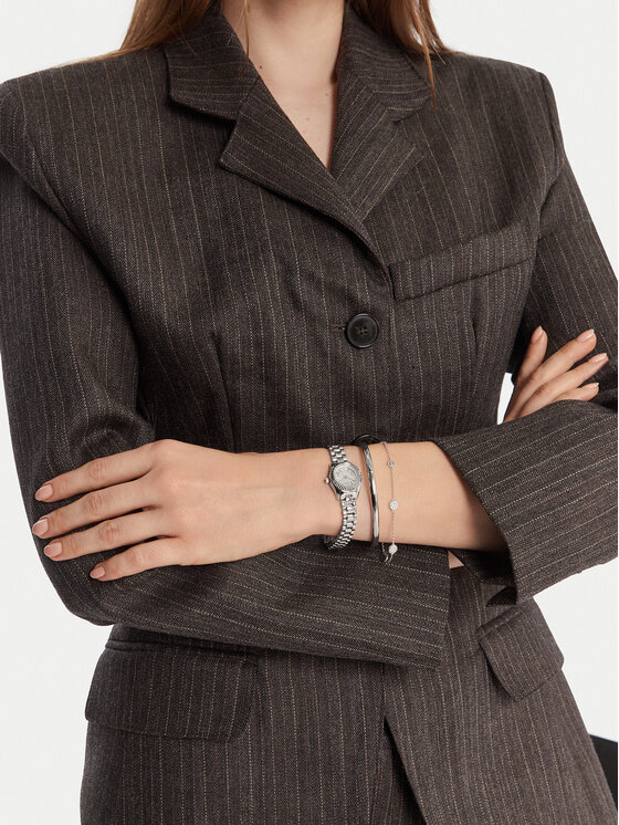 Michael Kors Michael Kors Sada hodinek a náramek MK4948SET Stříbrná