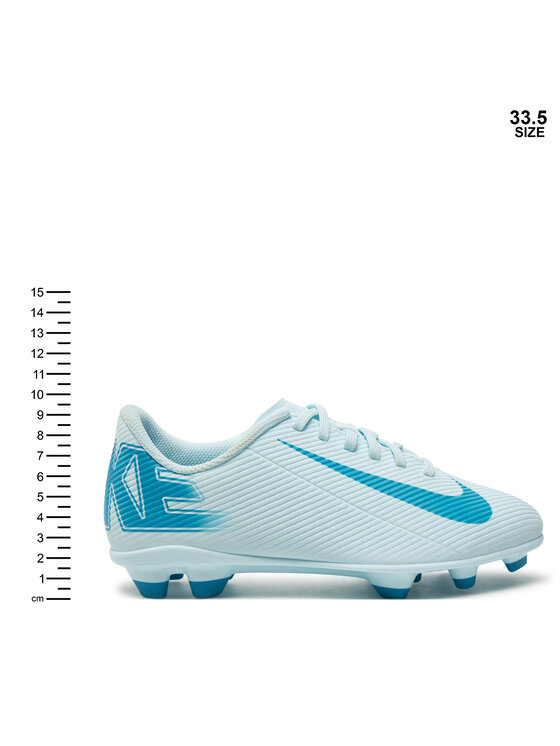 Nike Nike Čevlji za nagomet Jr Vapor 16 Club Fg/Mg FQ8286 400 Svetlo modra