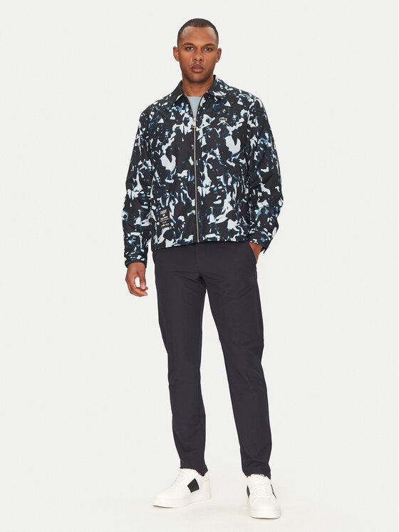 Lacoste Lacoste Geacă BH9664 Bleumarin Regular Fit