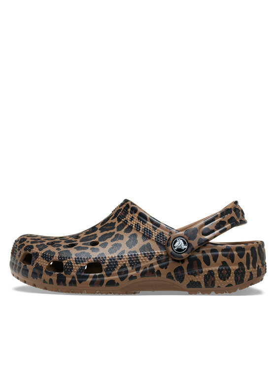 Crocs Crocs Klapki Classic Animal Clog 211800 Brązowy