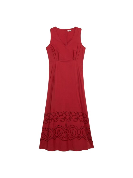 Oltre Oltre Sukienka wieczorowa 7303R004790N026 Czerwony A-Line Fit