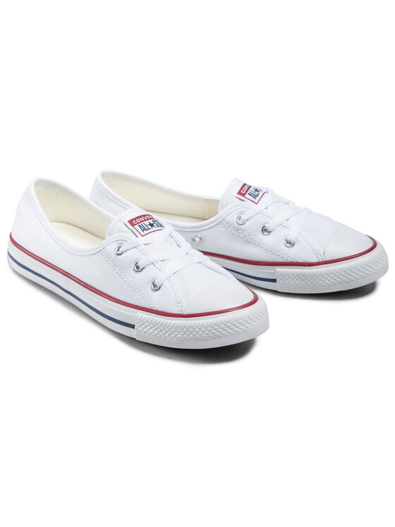 Converse Converse Sneakers aus Stoff Chuck Taylor All Star Ballet Lace Slip 566774C Weiß