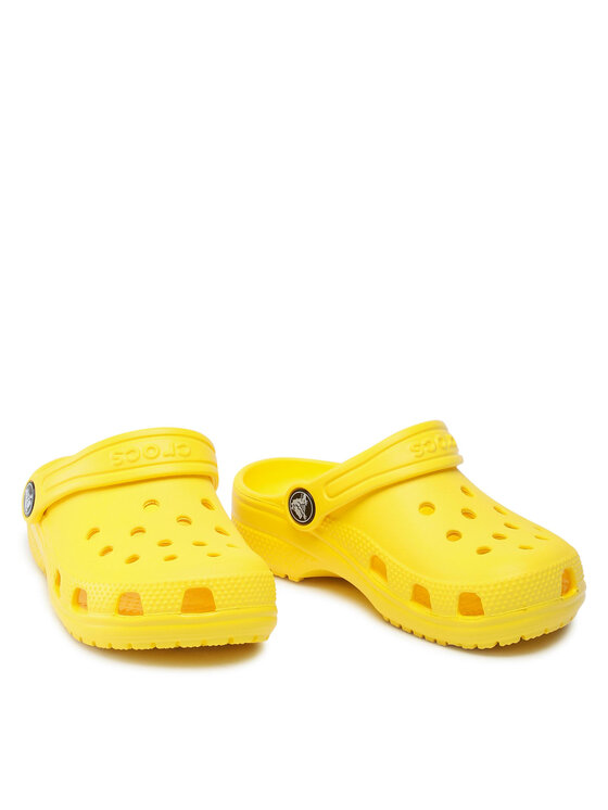 Crocs Crocs Pantoletten Classic Clog K 206991 Gelb