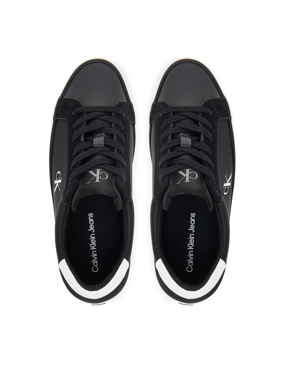 Calvin Klein Jeans Calvin Klein Jeans Sneakersy Vulc Flatform Mg Nylon Mix YW0YW01896 Czarny