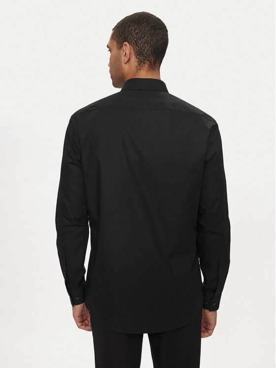 HUGO Hugo Koszula Valerio 50519812 Czarny Modern Fit