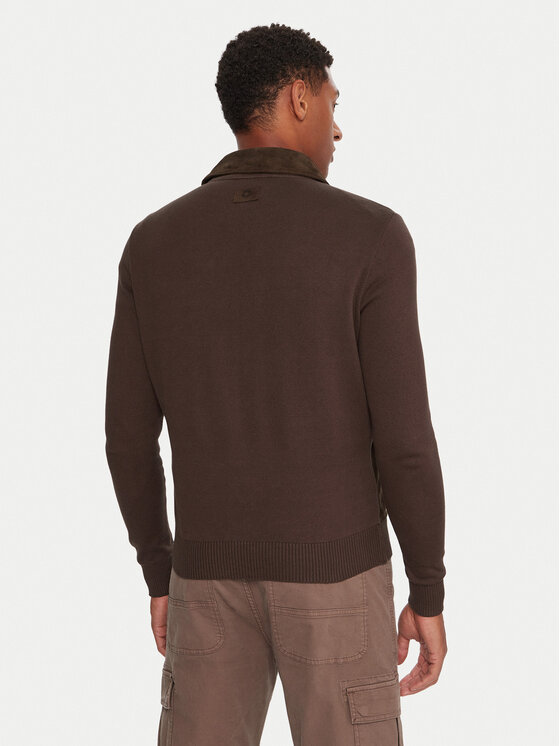 Milestone Milestone Lederjacke MSRayan 531624 60700 Braun Regular Fit