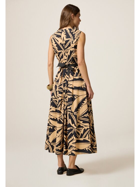 Oltre Oltre Vestito da giorno 7362R004887N0R2 Crema A-Line Fit