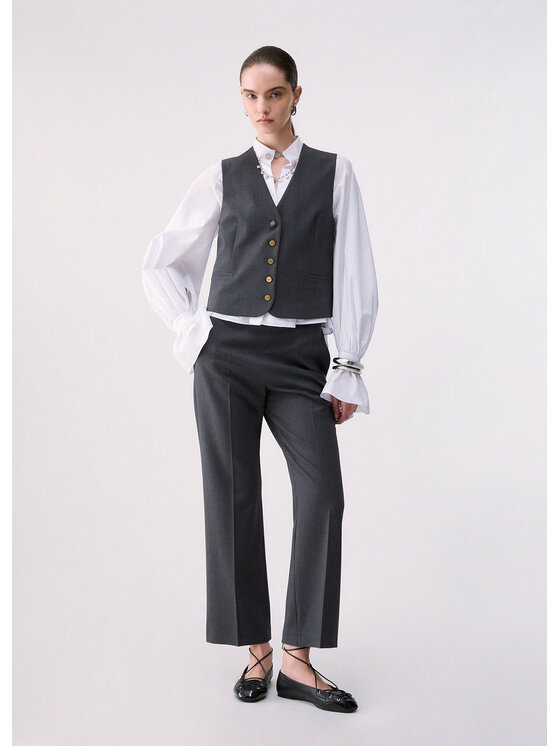 Liu Jo Liu Jo Kamizelka WF6257T743A02069 Zielony Regular Fit
