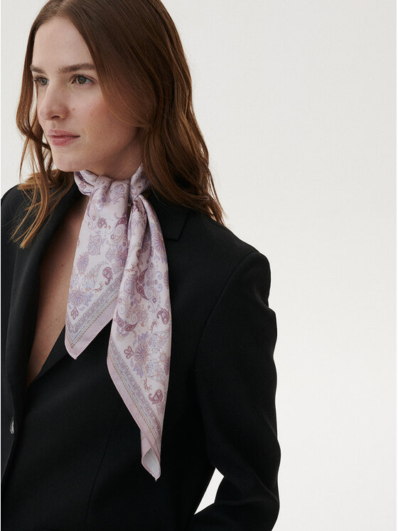 ALLORA BE UNIQUE ALLORA BE UNIQUE Foulard seta Rosa
