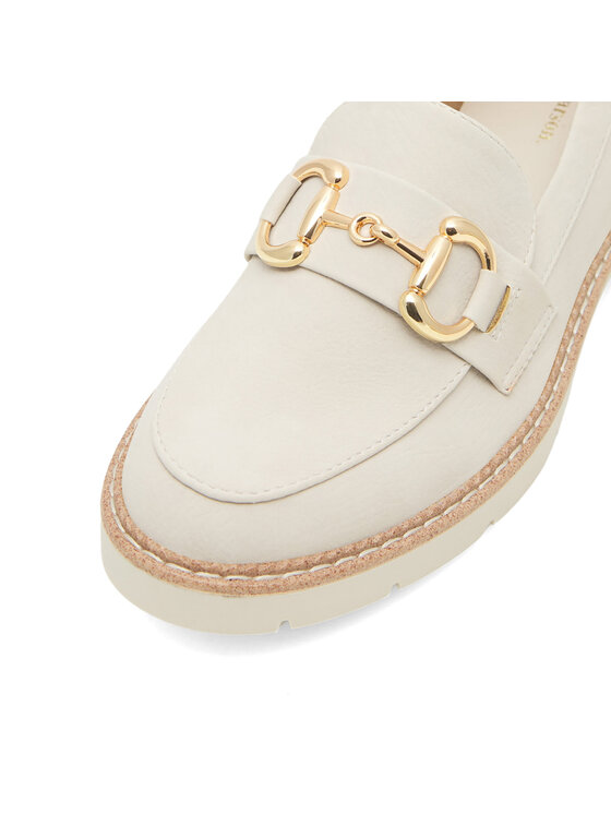 Clara Barson Clara Barson Loaferice EVELINNE WS5885-01 Écru