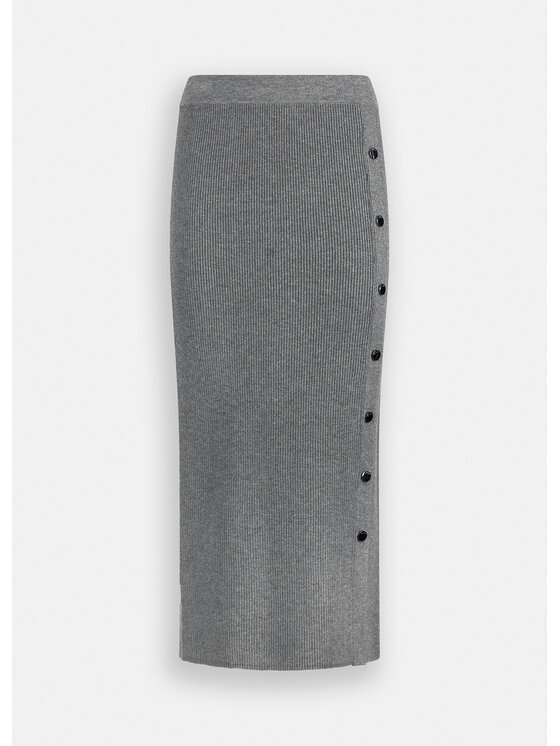 Liu Jo Liu Jo Spódnica maxi MF5372MS99E02050 Szary Slim Fit