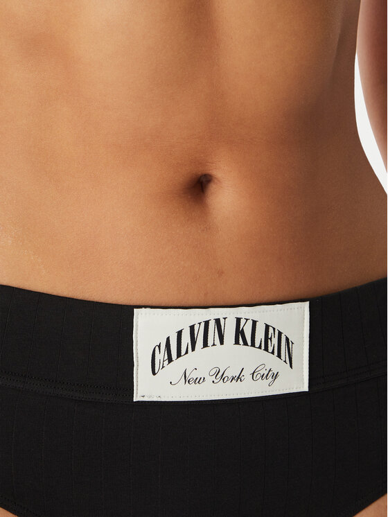 Calvin Klein Underwear Calvin Klein Underwear Klasiskās biksītes ar augstu jostas daļu LV00QF8713 Melns