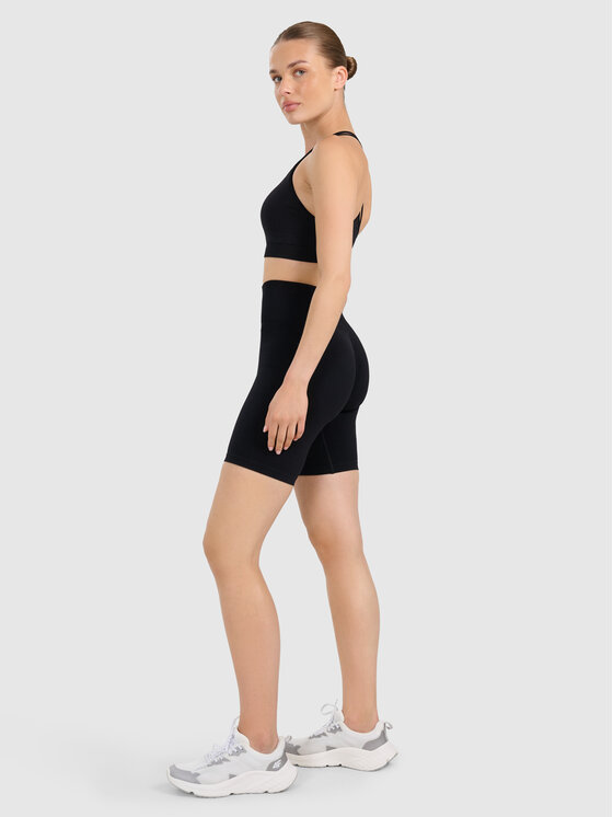4F 4F Szorty sportowe MULTI ACTIVE Czarny Slim Fit