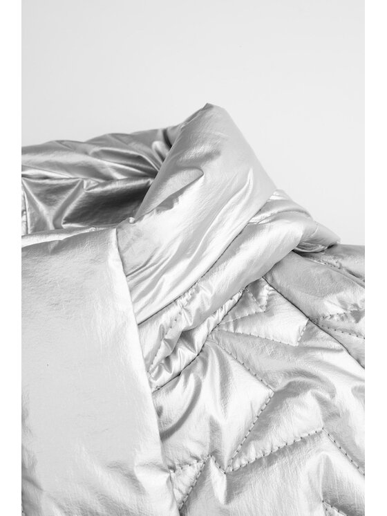 Coccodrillo Coccodrillo Kurtka zimowa ZC6152104OGK-024 Srebrny Regular Fit