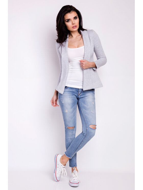 Infinite You Infinite You Giacca da abito M114 Grigio Basic Fit