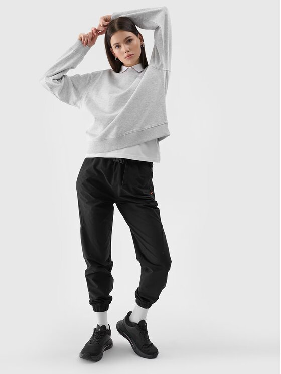 4F 4F Felpa 4FWMM00TSWSF1765-27M Grigio Regular Fit