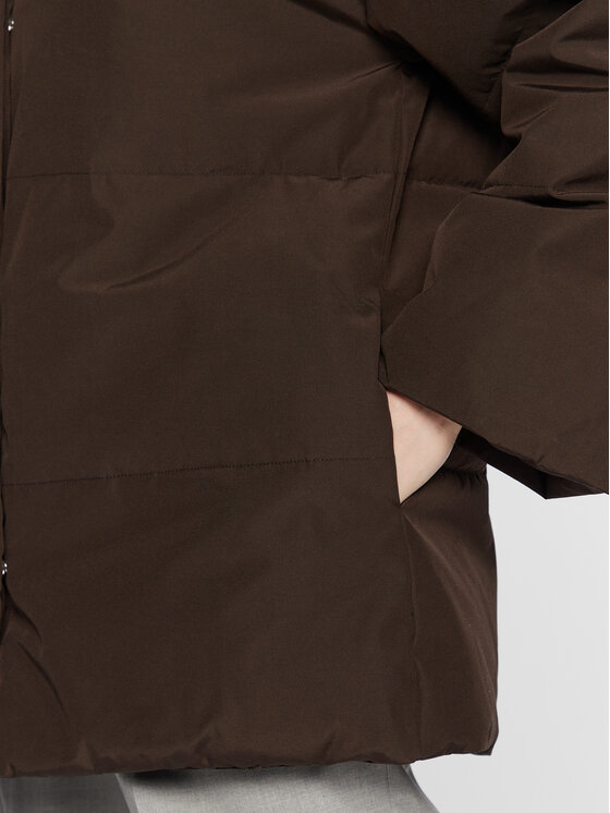 Samsøe Samsøe Samsøe Samsøe Zimní bunda Hana F22300136 Hnědá Relaxed Fit
