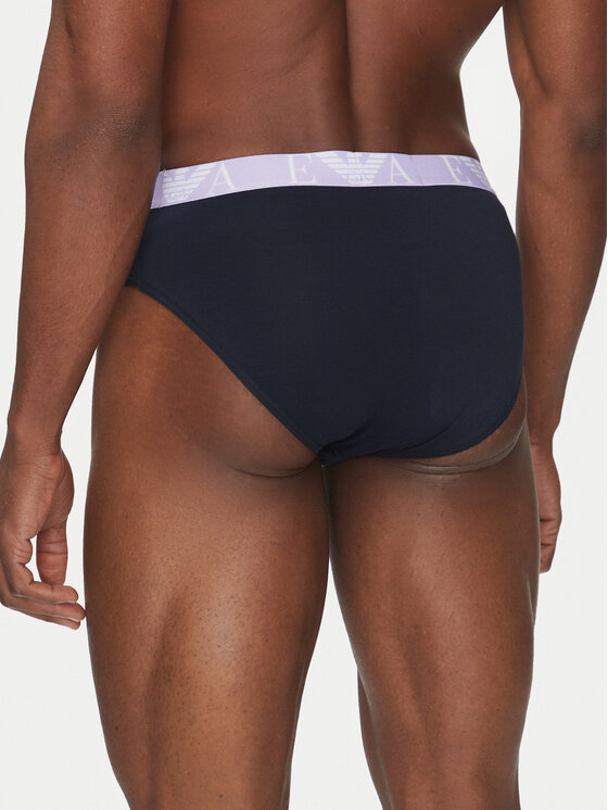 Emporio Armani Underwear Emporio Armani Underwear Komplektas: 3 trumpikių poros EM000258 AF10778 MB139 Tamsiai mėlyna