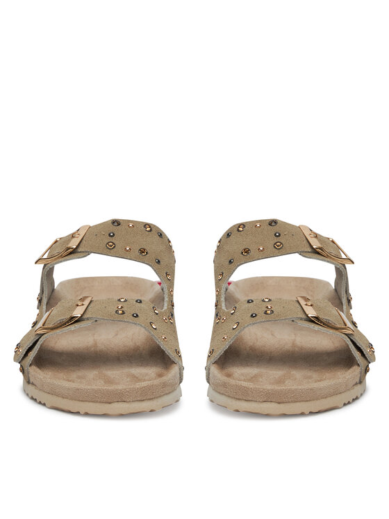 DeeZee DeeZee Pantoletten MXCR-203 Beige