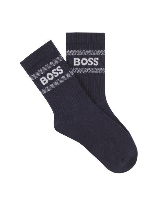 BOSS BOSS 2er-Set hohe Kindersocken J51738 Bunt