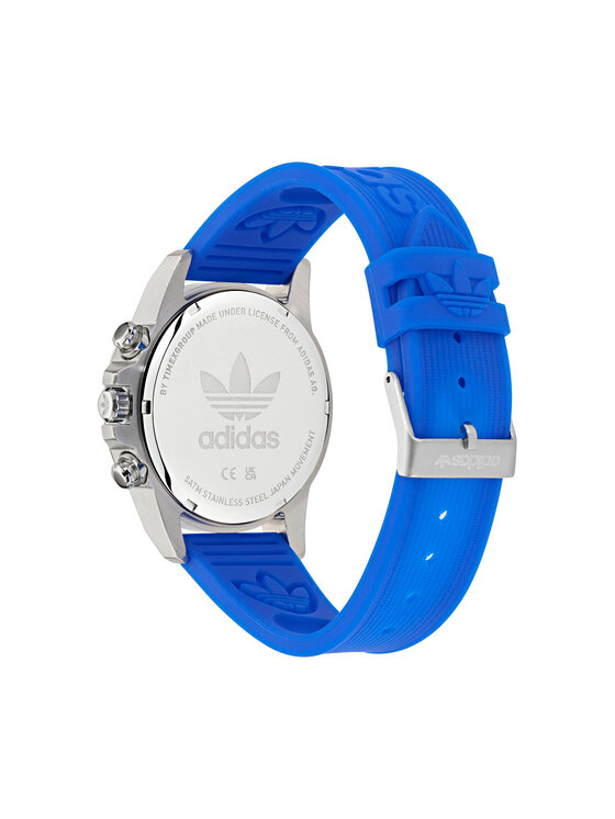 adidas adidas Laikrodis Expression Two AOFH24520 Mėlyna