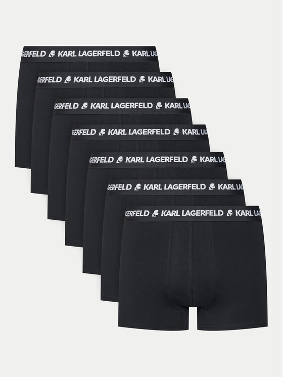 KARL LAGERFELD KARL LAGERFELD 7 db-os boxeralsó szett A1M47010 Fekete