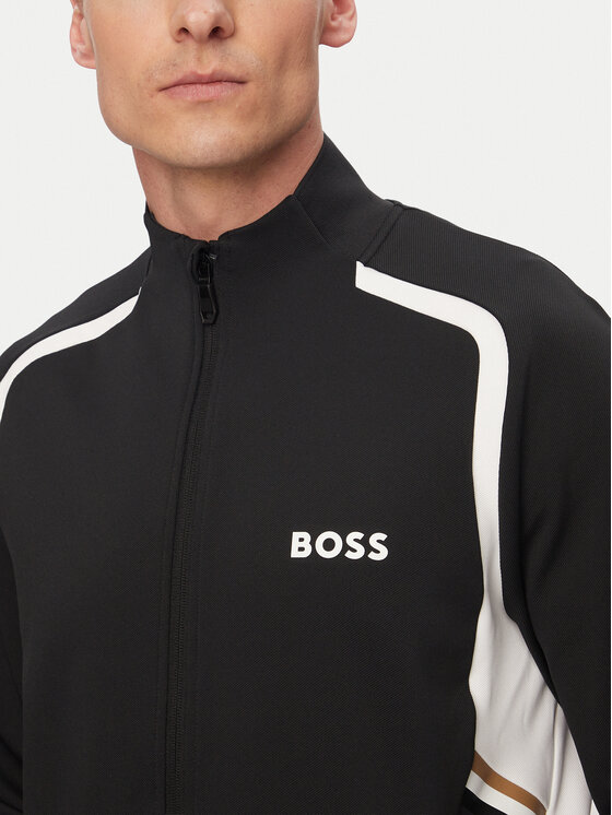 BOSS BOSS Mikina Spin 50554402 Černá Regular Fit