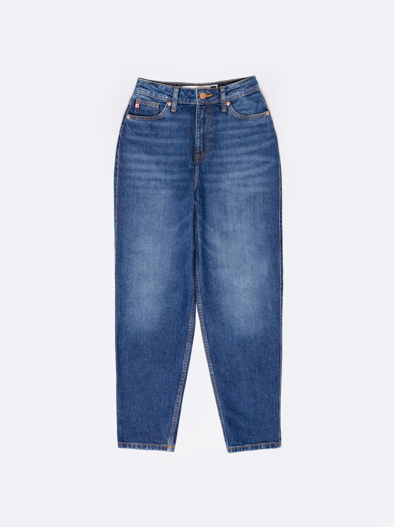 BIG STAR BIG STAR Jeansy SILLA Granatowy Boyfriend Fit