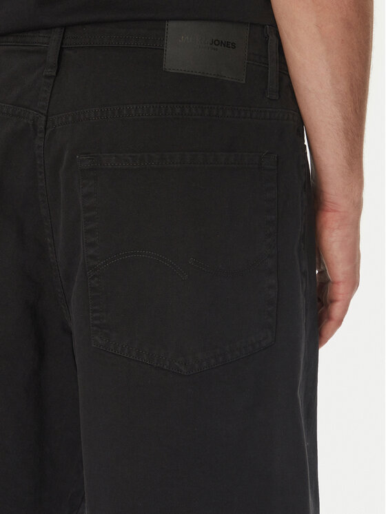Jack & Jones Jack & Jones Szorty jeansowe Owen 12277167 Czarny Baggy Fit