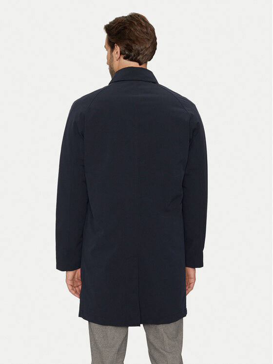 Sisley Sisley Tenchcoat 2X3RSN03G Blau Regular Fit