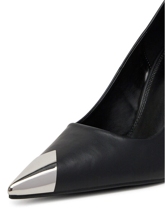 DeeZee DeeZee Pantofi cu toc subțire S4P1693702 Negru