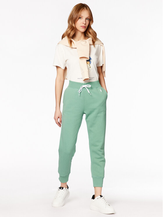 Polo Ralph Lauren Jogginghose 211794397023 Grün Regular Fit 