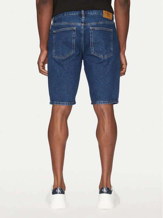Calvin Klein Jeans Calvin Klein Jeans Kratke traperice J30J327192 Tamnoplava Regular Fit