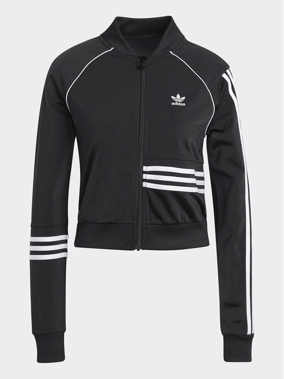adidas adidas Sweatshirt Crop Track Top IC2376 Schwarz