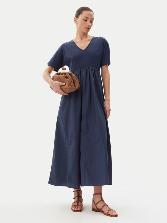 Weekend Max Mara Weekend Max Mara Každodenní šaty Brozno 2515621082 Tmavomodrá Relaxed Fit