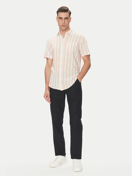 Blend Blend Kalhoty z materiálu 20718408 Černá Regular Fit