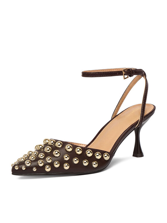 DeeZee DeeZee High Heels CEO-HY0570-1 Braun