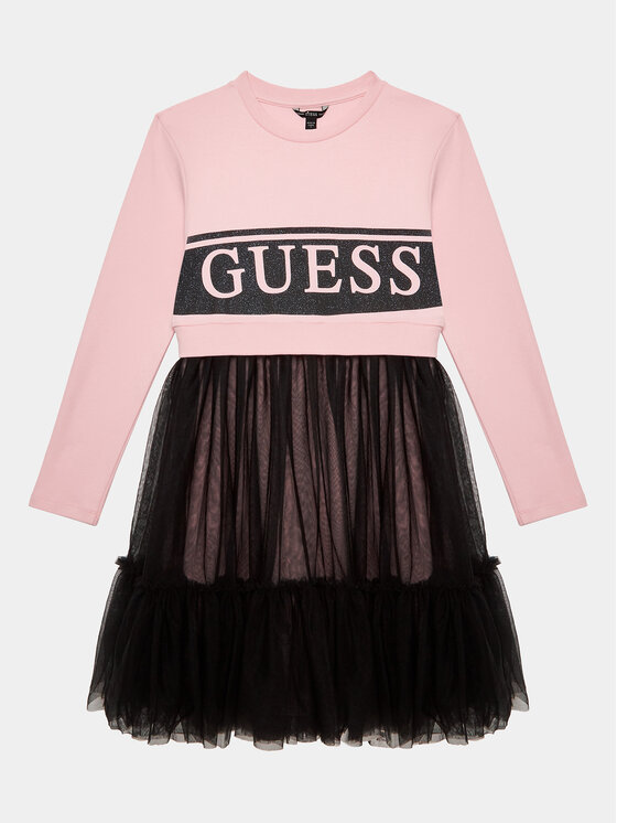 Guess Vestito da giorno J3YK07 KB8R0 Rosa Regular Fit | Modivo.it