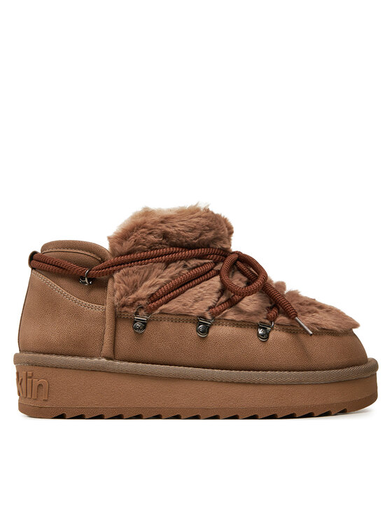 D.Franklin D.Franklin Lumesaapad Nordic TRK Fur Low Bomb DFSH370011 Pruun